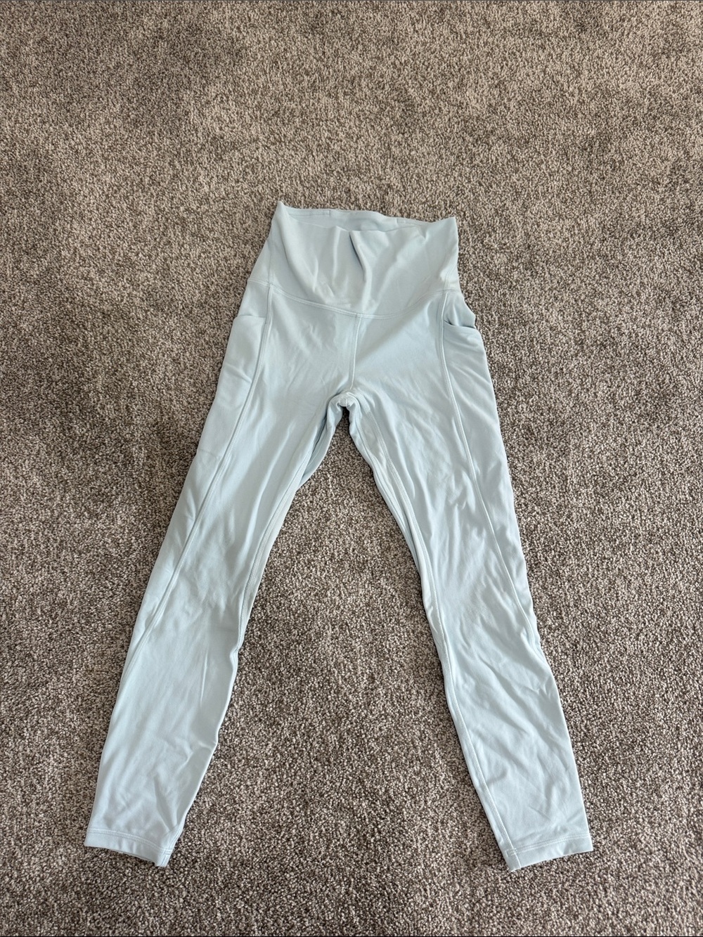 lululemon athletica Light Blue High-Rise Leggings